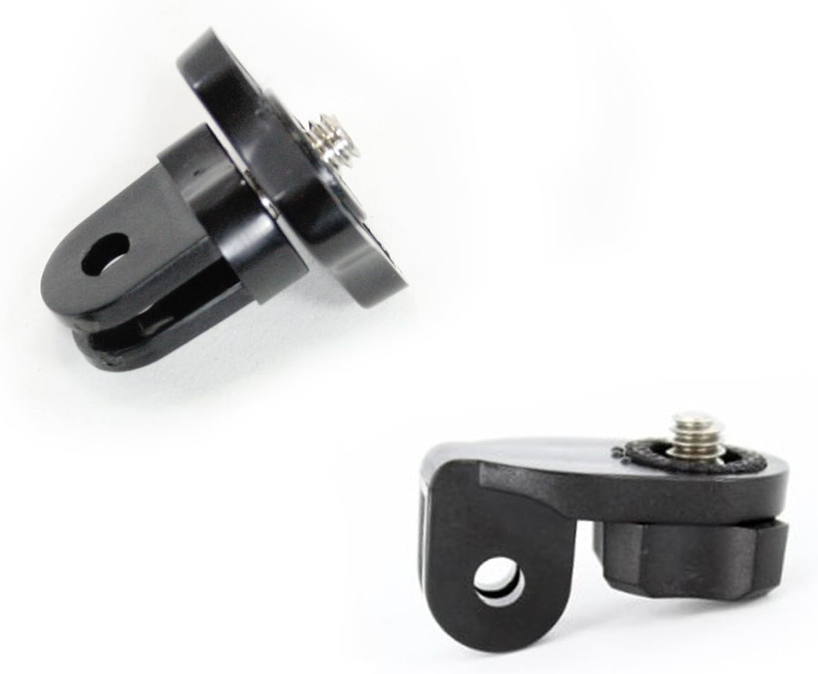 Universal Conversion Adapter SET for GoPro Mounts, w/camera Screw (1/4-20"). These Adapters Allow You to Attach a Point-and-Shoot Camera, or Other Action Cameras Like Sony Action Cam.