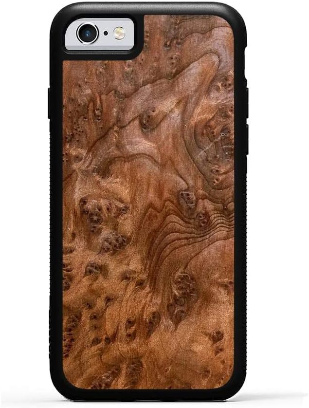 6s Redwood Burl Wood Traveler Case by 