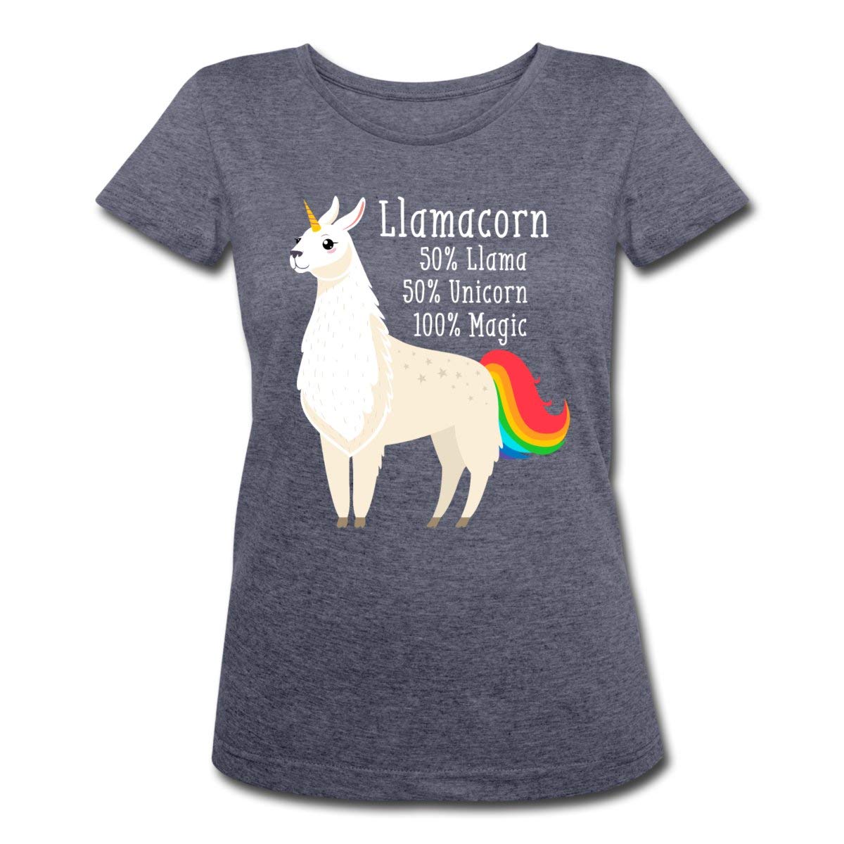 Spreadshirt Unicorn Llama Llamacorn 100 
