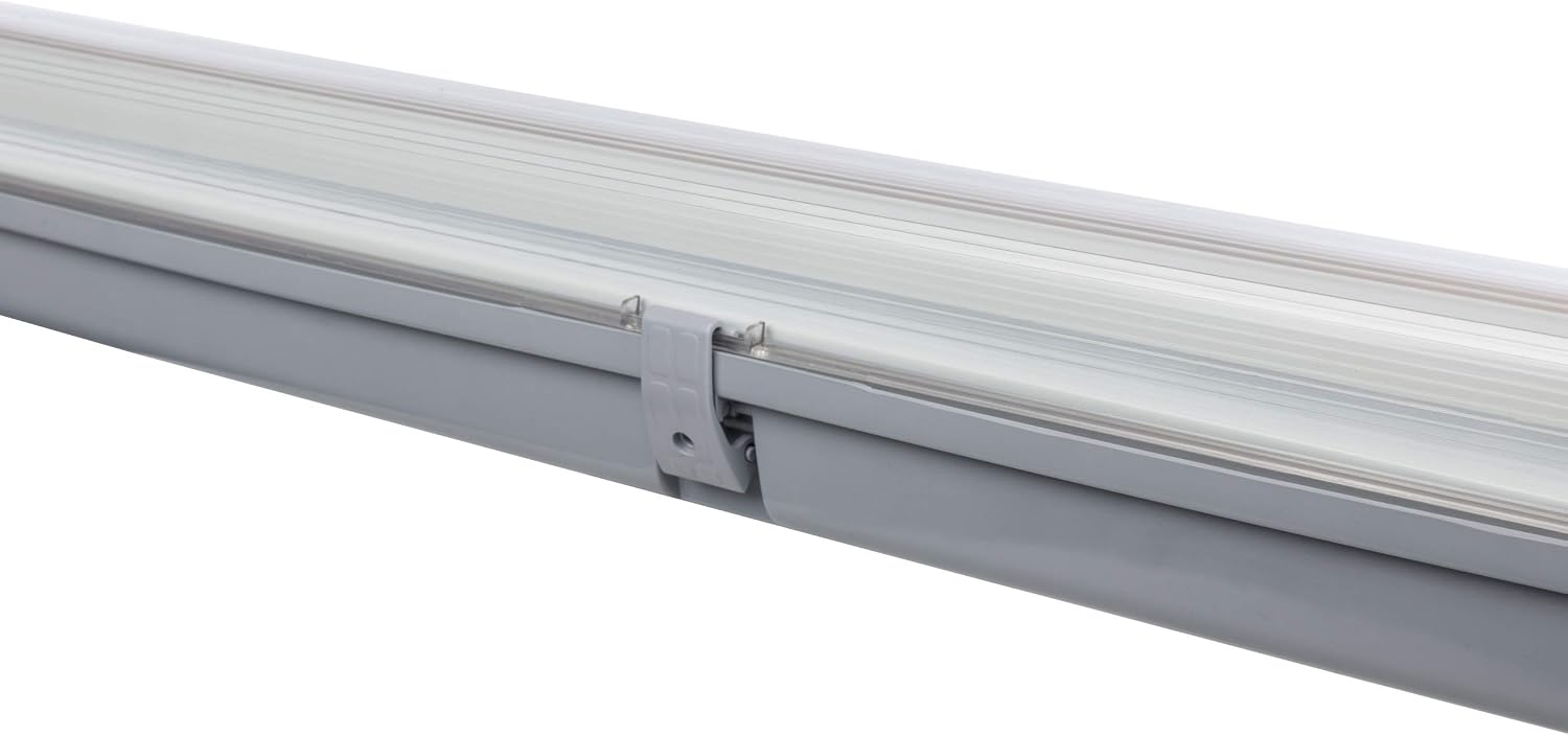 Müller-Licht Aqua-Promo 1/60 grey Gen. 6 LED-Feuchtraum-Wannenleuchte LED G13 10W Neutral white, 60 cm - Image 4