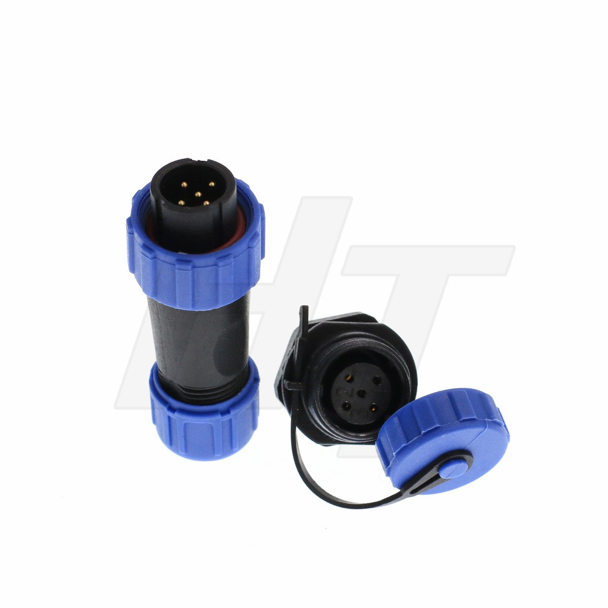 he13 Connector (5 pin, Panel Mount, 1)