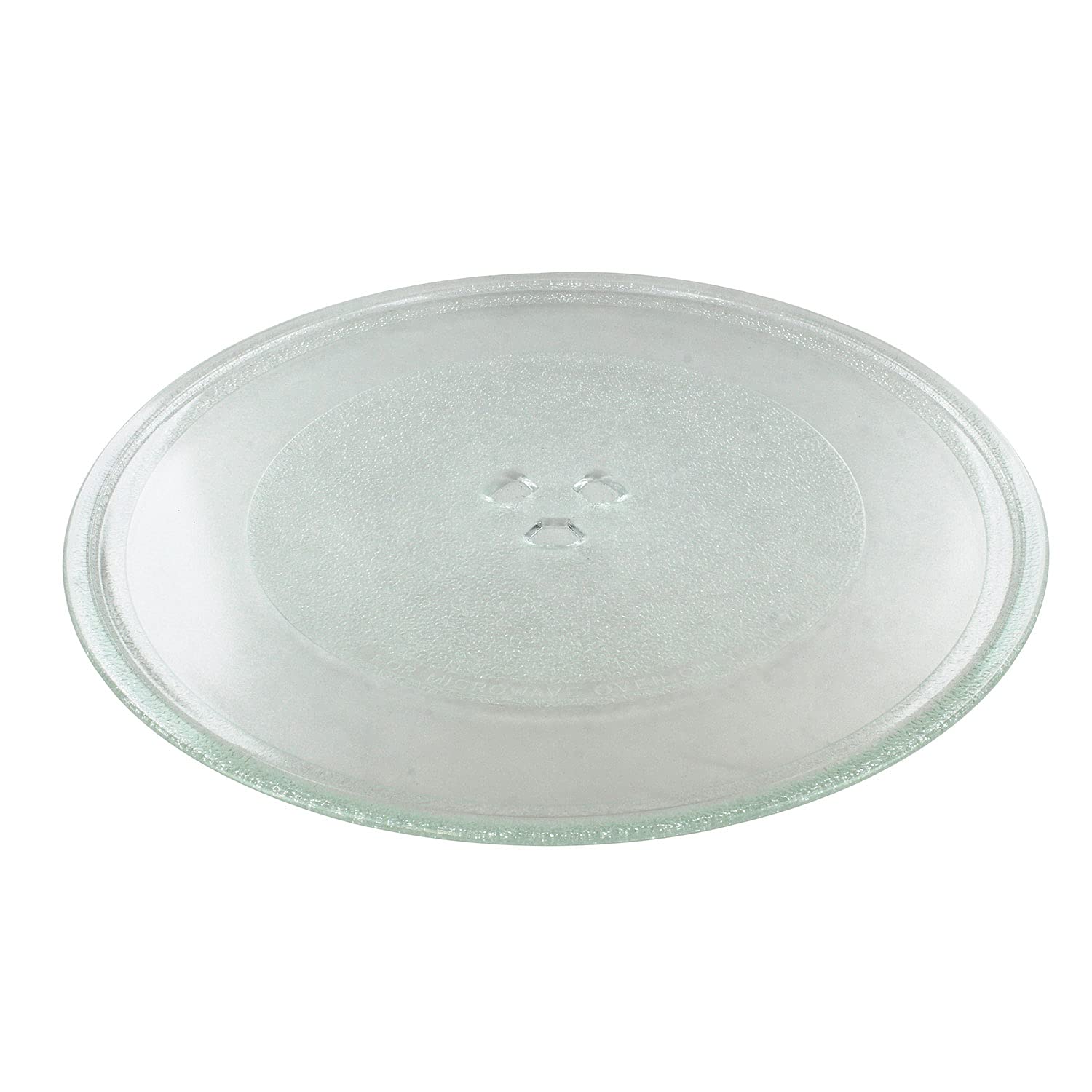 Paxanpax 320 mm Universal Microwave Turntable Glass Plate with 3 Fixtures