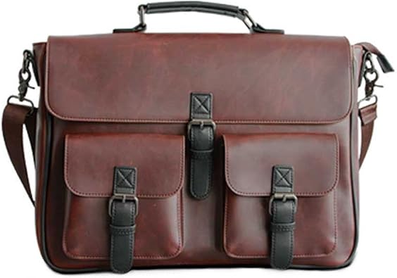 Amazon ビジネスバッグ 3wayバッグ ショルダーバッグ 手提げ 斜め掛け リュック リュックサック ブリーフケース Puレザー メンズ 大容量 カジュアル 通勤 Uruoi ウルオイ シューズ バッグ