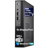 Dell OptiPlex 7020 MFF 7000 Micro Form Factor Mini Business Desktop Computer, 14th Gen Intel 20-Core i7-14700T up to 5.2GHz, 32GB DDR5 RAM, 1TB PCIe SSD, WiFi 6, DisplayPort, HDMI, Windows 11 Pro