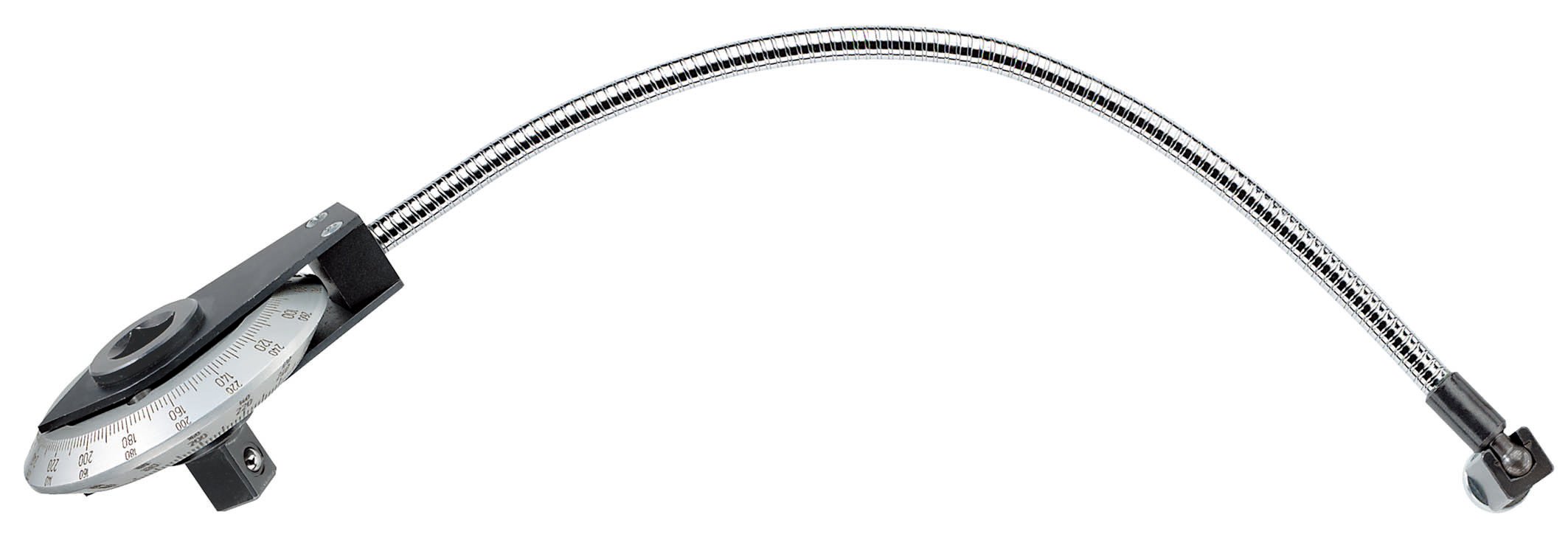 Photo 1 of Stahlwille 54010001 7380N/7385N Torque Angle Gauge, 1/2 Inch Outside Square, 360° Scale Range, 416mm Length