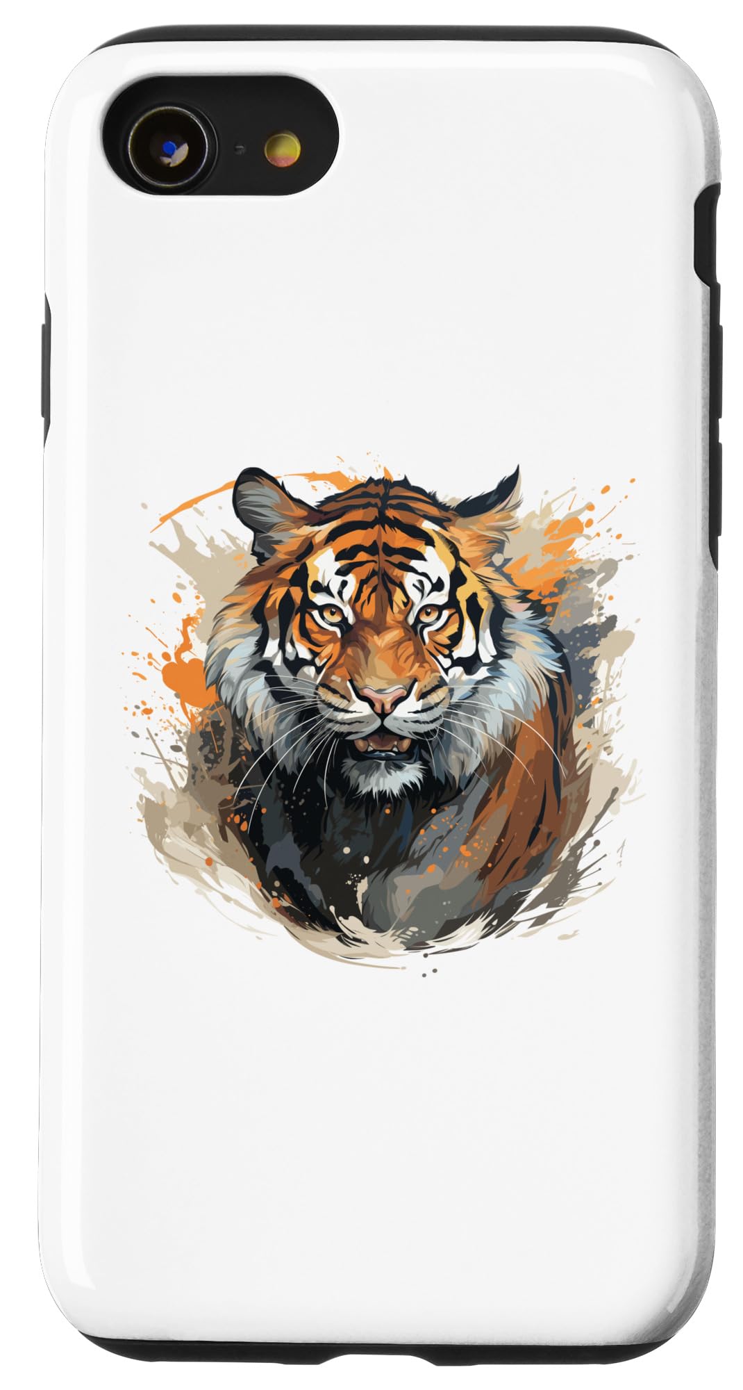 iPhone SE (2020) / 7 / 8 Colorful Tiger I Kids Tiger Case