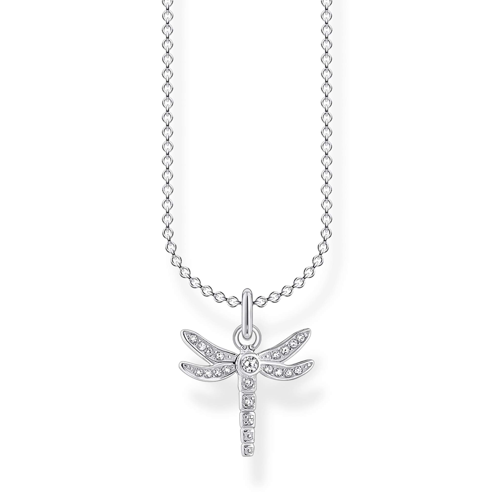 Thomas Sabo Women Necklace dragonfly silver 925 Sterling Silver KE2044-051-14