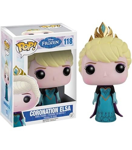 Funko Pop ! Disney Frozen – Anna Couronnement – Figurine Vinyle à Collectionner Dès 14 Ans (Boîte Thématique)