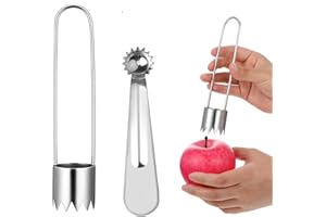 2Pcs Pepper Seed Corer Remover，Apple Core Seed Remover Vegetable Corer Bell Pepper Corer Tool for Kitchen Gadget