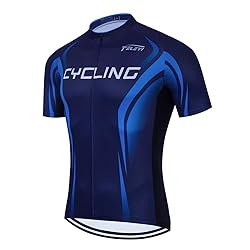 Cycling Jersey Men, Summer Short Sleeved Bike