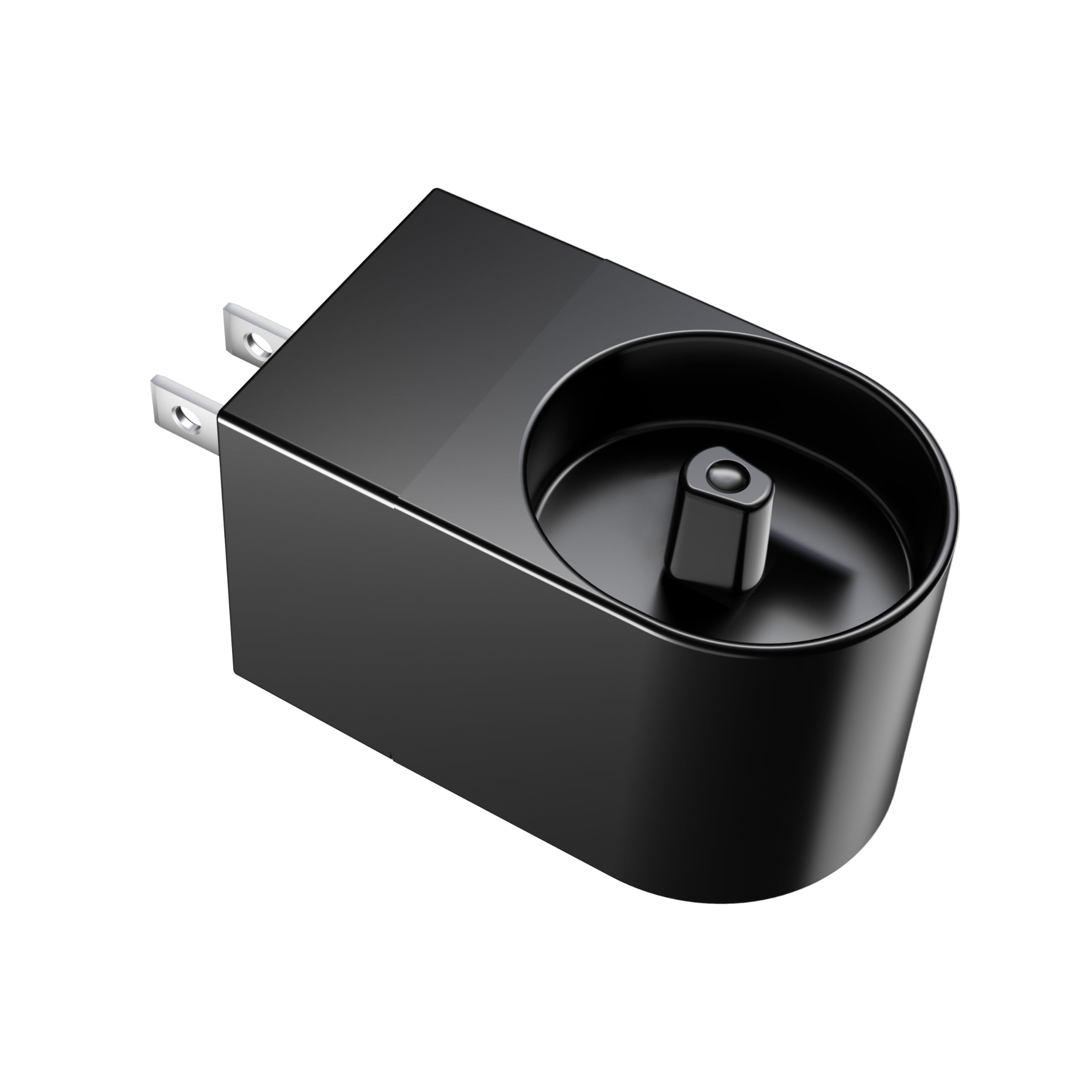 Photo 1 of 2 in 1 Wall Charger for Oral-B Electric Toothbrush, Electric Toothbrush Wall Charger for Oral-B and Braun Most Models (Excluding IO 7/8/9/10 and Pulsonic Series) (Black)