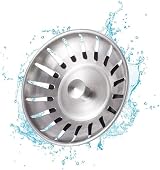 Ibergrif 2 Pack Stainless Steel Kitchen Sink Plug Strainer 78mm M34351-2 view 4
