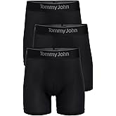 Tommy John Men's Second Skin 6" Boxer Briefs 3 Pack