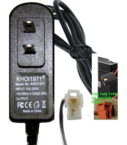 Amazon.com: 12V Circle Charger for Monster Jam Grave Digger ATV