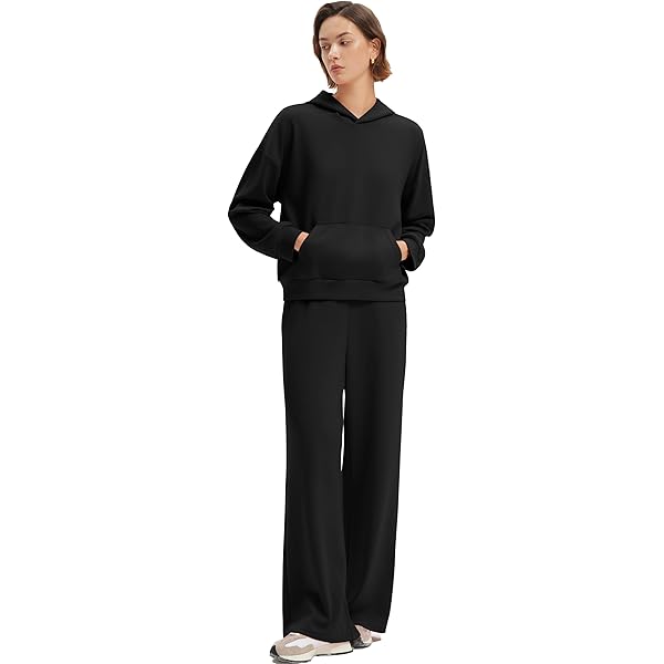 Amazon.com: SUUKSESS Women 2 Piece Lounge Matching Sets Wide Leg