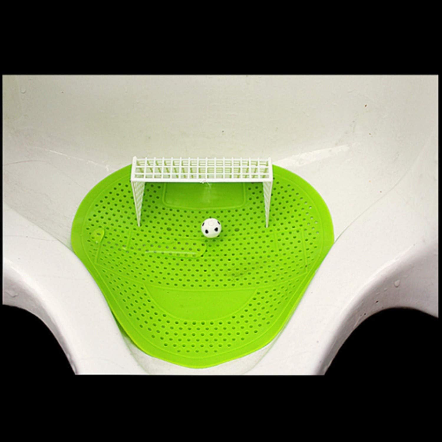ZSPXZZ Urinal Splash Free Pad 1Pc Funny Football Soccer Shoot Goal