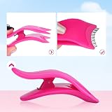 JIMIRE Eyelashes Applicator Clip Lashes Tool Beginners Easy to Apply Plum view 5