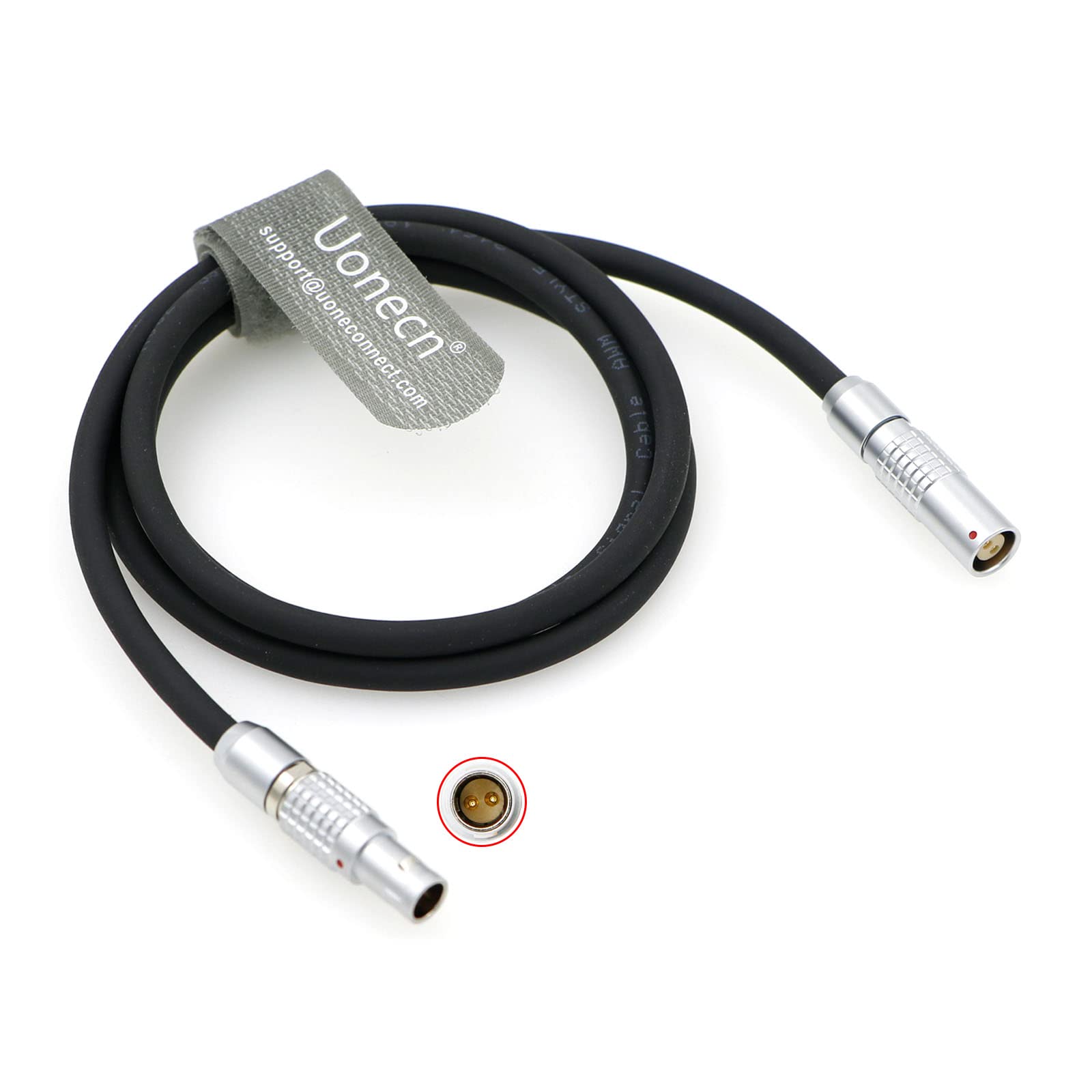 Uonecn Extension Cord for Lemo 2-Pin Male to 2-Pin Female for Movi Pro 35.8inches| 91cm