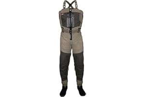 Paramount Outdoors Women's Whetstone Zippered Breathable Stockingfoot Fly Fishing Zip Chest Wader