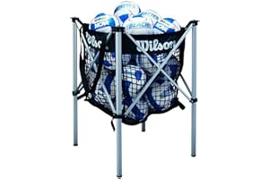 Wilson Sporting Goods Beach Volleyball Cart Beach Volleyball Cart, Black/White