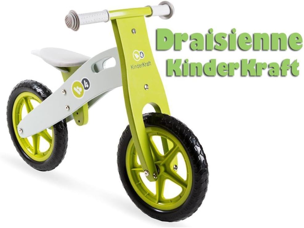 kinderkraft wooden balance bike