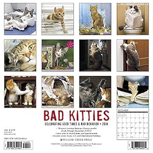 Bad Kitties 2018 Calendar
