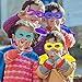 Super Hero Capes and Mask for Kids Bulk Party Favors Role Cosplay Costumes Like Superhero Style (5 Pack)