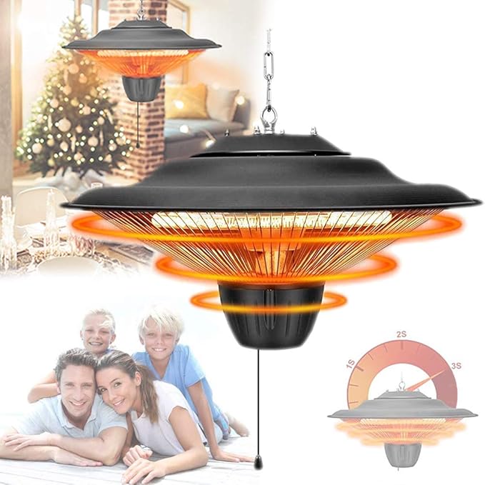 EnweNge Calentador Radiante Colgante, Calentadores de Patio Al Aire