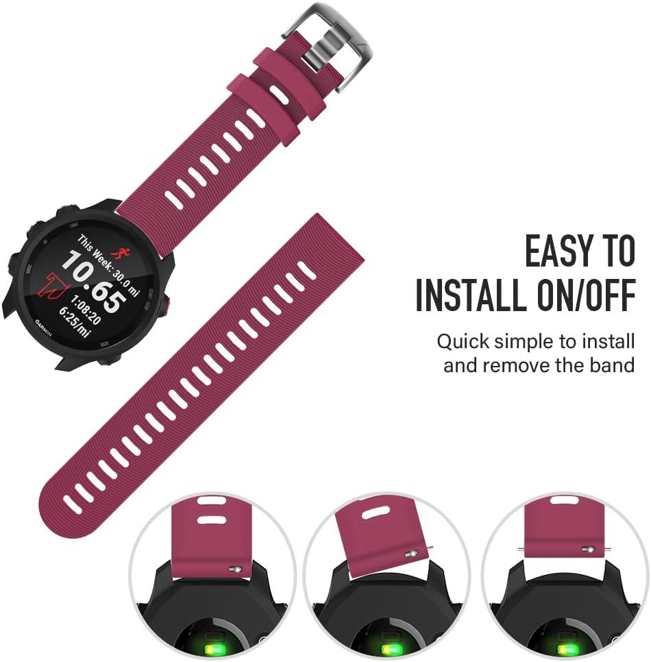 NotoCity for Garmin Forerunner 645 Strap/245 Strap - Image 5