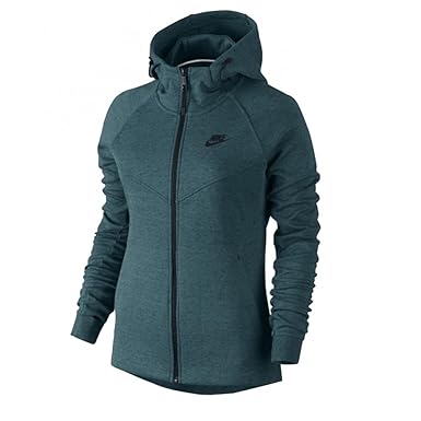 sudadera nike verde mujer