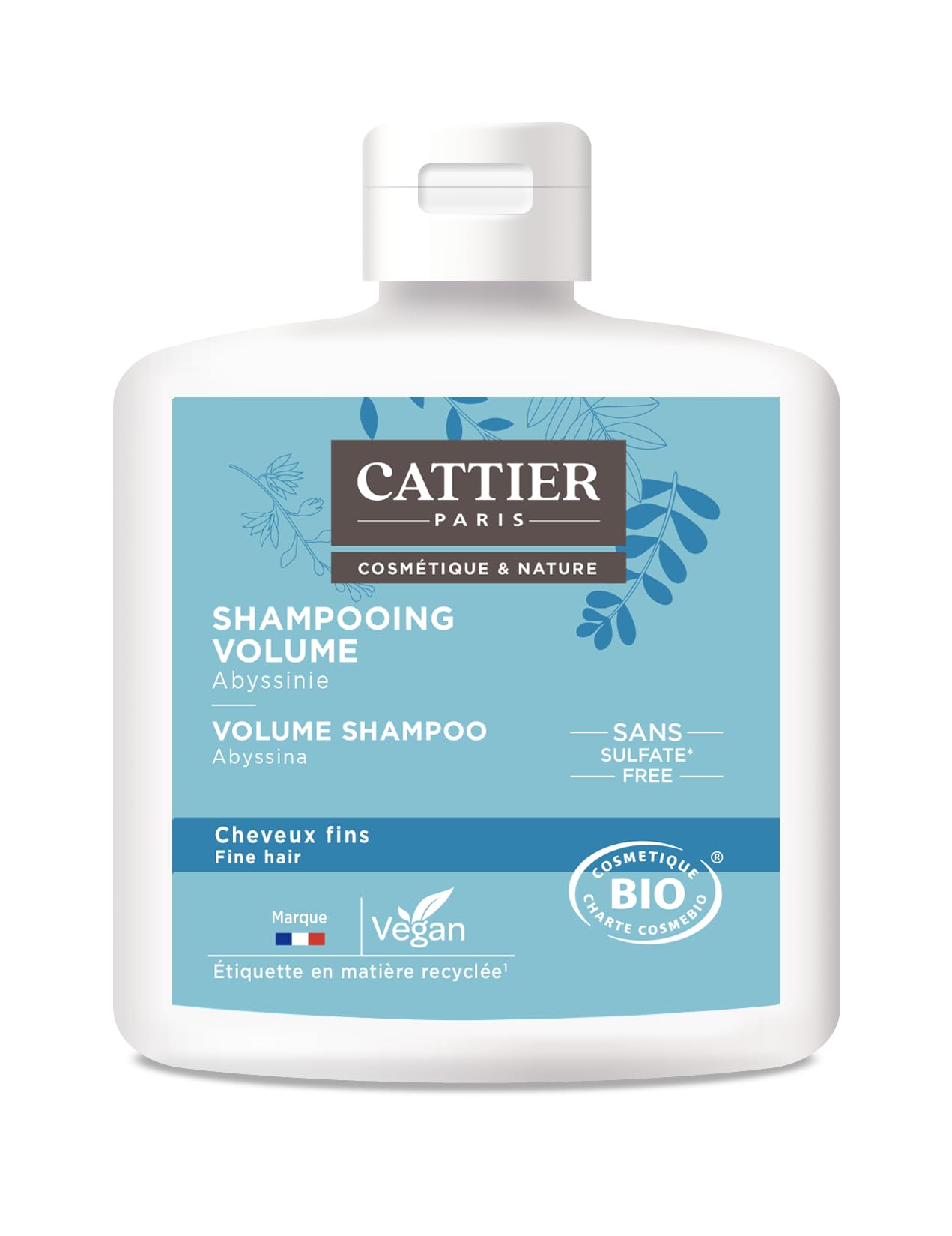 Cattier Volume Sulfate Free Shampoo 250ml