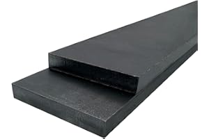 BRULVVR 2-Pack 5160 Hot-Rolled Spring Steel Blanks 12"x1.5"x1/4" for Heavy Duty Knife Making - Axe & Machete Blanks with Forge-Ready Surface