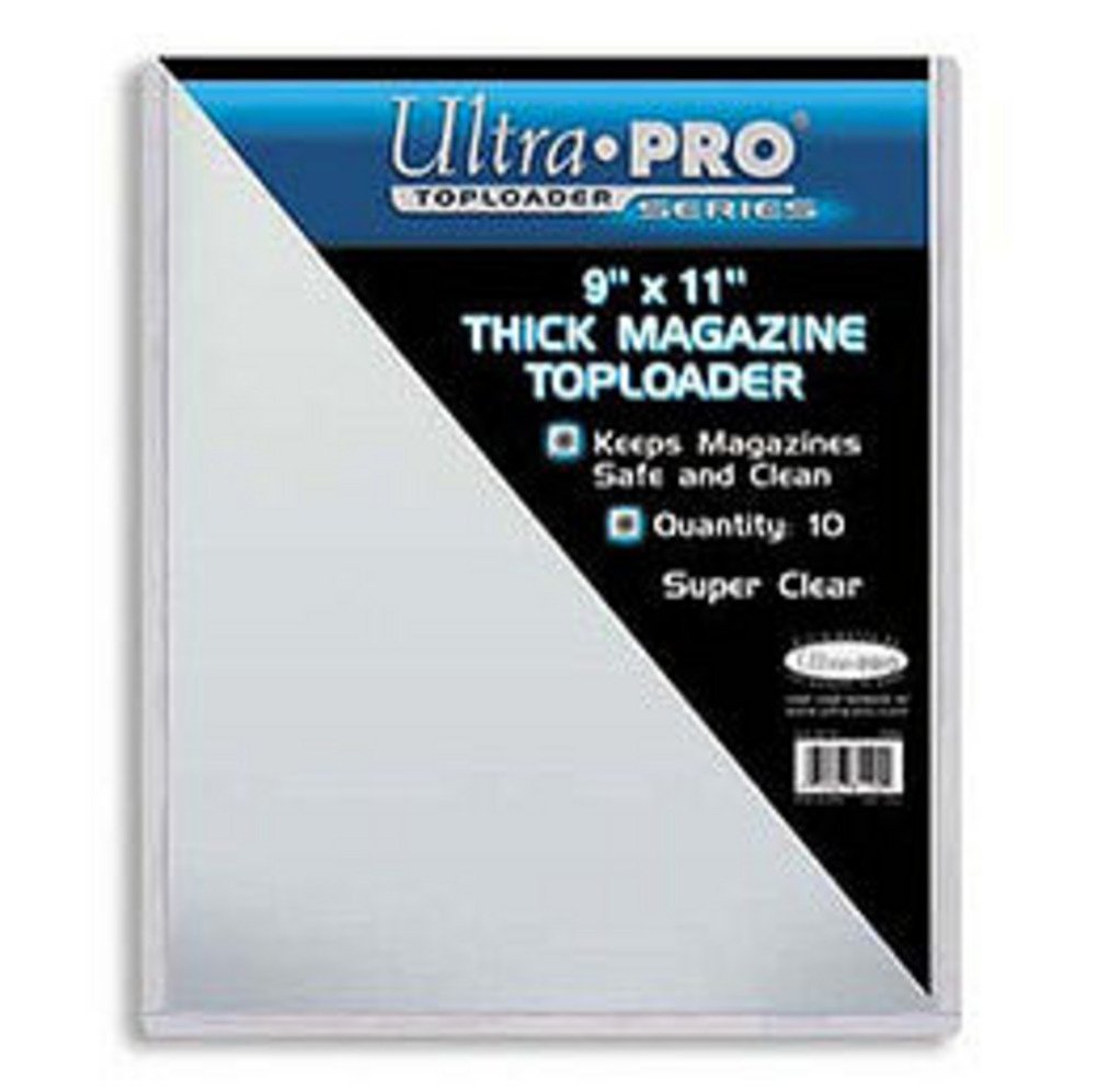 【ウルトラプロ UltraPro 収集用品】 トップローダー 輸入雑誌 7mm厚 (#81192)