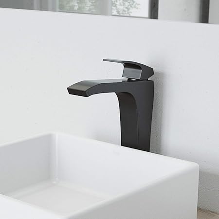 Vigo Vg03018mb Blackstonian Single Handle Brass Bathroom Faucet