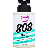The Doux 808 BASE Curl Defining Gel, Medium Hold Styling Enhancer, 8 oz | Honey, Aloe &amp; Marshmallow Root for Anti-Frizz Wash &amp; Gos or Twists, For All Curl Types, Silicone-Free Base