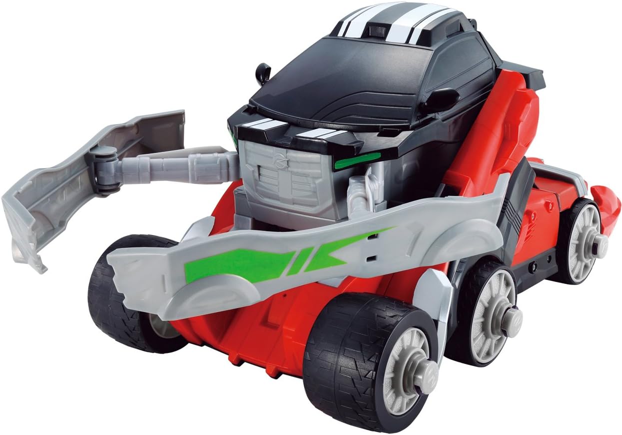 Amazon 仮面ライダードライブ 三段変形 Dxトライドロン ソフビ人形 おもちゃ