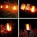 Solar Torch Lights Outdoor, 6-pack OxyLED Waterproof Flickering Flames Path Light Landscape Lighting, Dusk to Dawn Auto On/Off Light for Pathway Patio Driveway Halloween Christmas Lights Decorations