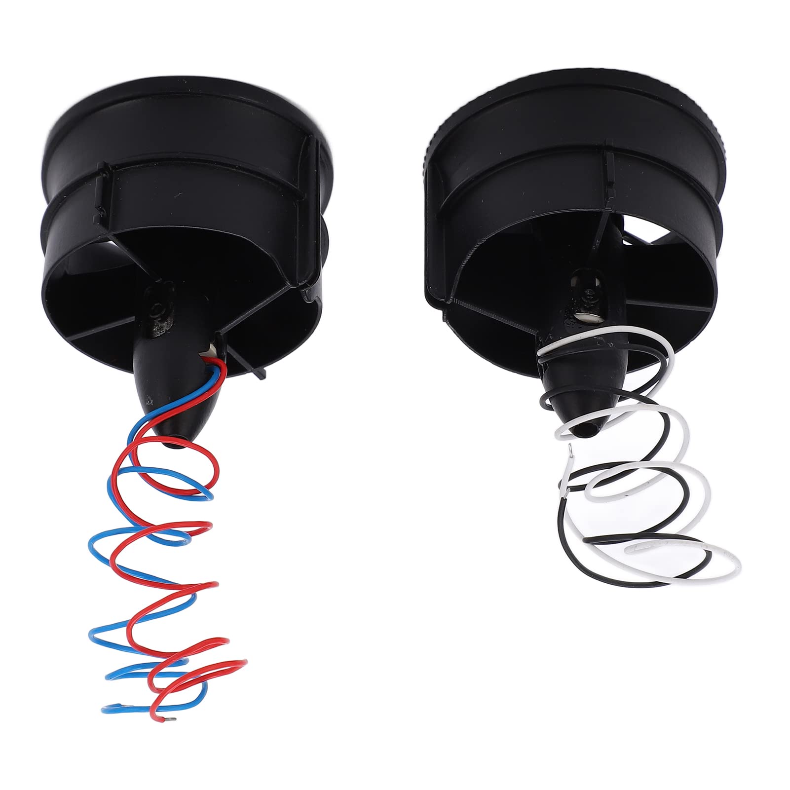 POENVFPO High-Performance RC Ducted Fan, 2-Piece Ducted Fan Assembly Kit with Motor, 30mm EDF, 6 Blades for Drone, RC Plane, DIY Projects, Small Robots, and Home Automation