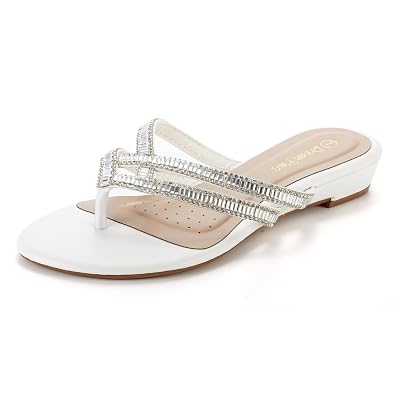 Buy DREAM PAIRS Womens Jewel Flip-Flop Sandals Online at Lowest Price in  Ubuy Qatar. B07CQ9M947