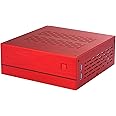 Goodisory A01 Aluminum Mini-ITX HTPC Desktop Computer Chassis (Red Aluminum)