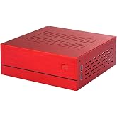Goodisory A01 Mini-ITX HTPC Desktop Computer Chassis Aluminum Red