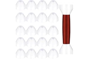 Taicols 20 Pen Holders, White Non Stick Pen Holder, Cutting and Turning Consumables Pen Holder