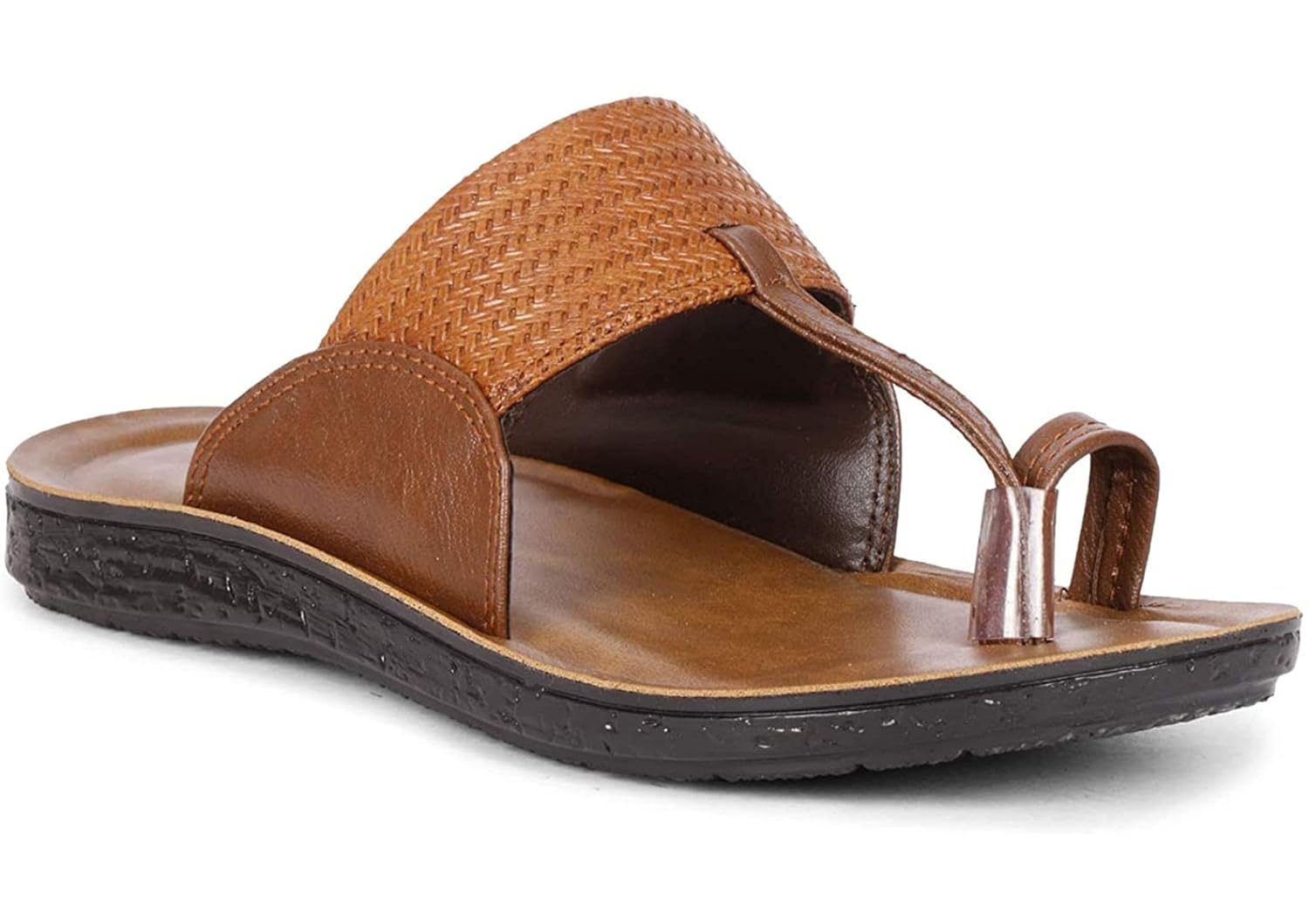 Buy Columbus PD502 Tan Synthetic Leather Formal, Office & House Wear