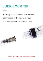 5mL Luer Lock Syringes without Needle
