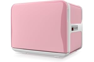 RyJaune Towel Warmer, 8.5L Towel Warmer Cabinet can Hold 12 Wet Facial Towels,Fast Heating with One-piece all-aluminum liner,Hot Towel Warmer Use for Spa,Hair Beauty,Salon - Pink