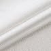 jinchan Valance for Bathroom Kitchen Short Privacy Semi Sheer Window Dressing Casual Weave Curtain Drapes 1 Panel W54 x L38 White