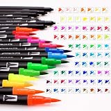 Laconile 72 Colours Dual Tip Brush Pens Brush Markers view 4