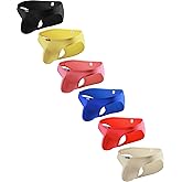 iKingsky Men's Stretch Big Pouch Briefs Sexy Low Rise Bikini Underwear Silky Striped Under Panties for Men