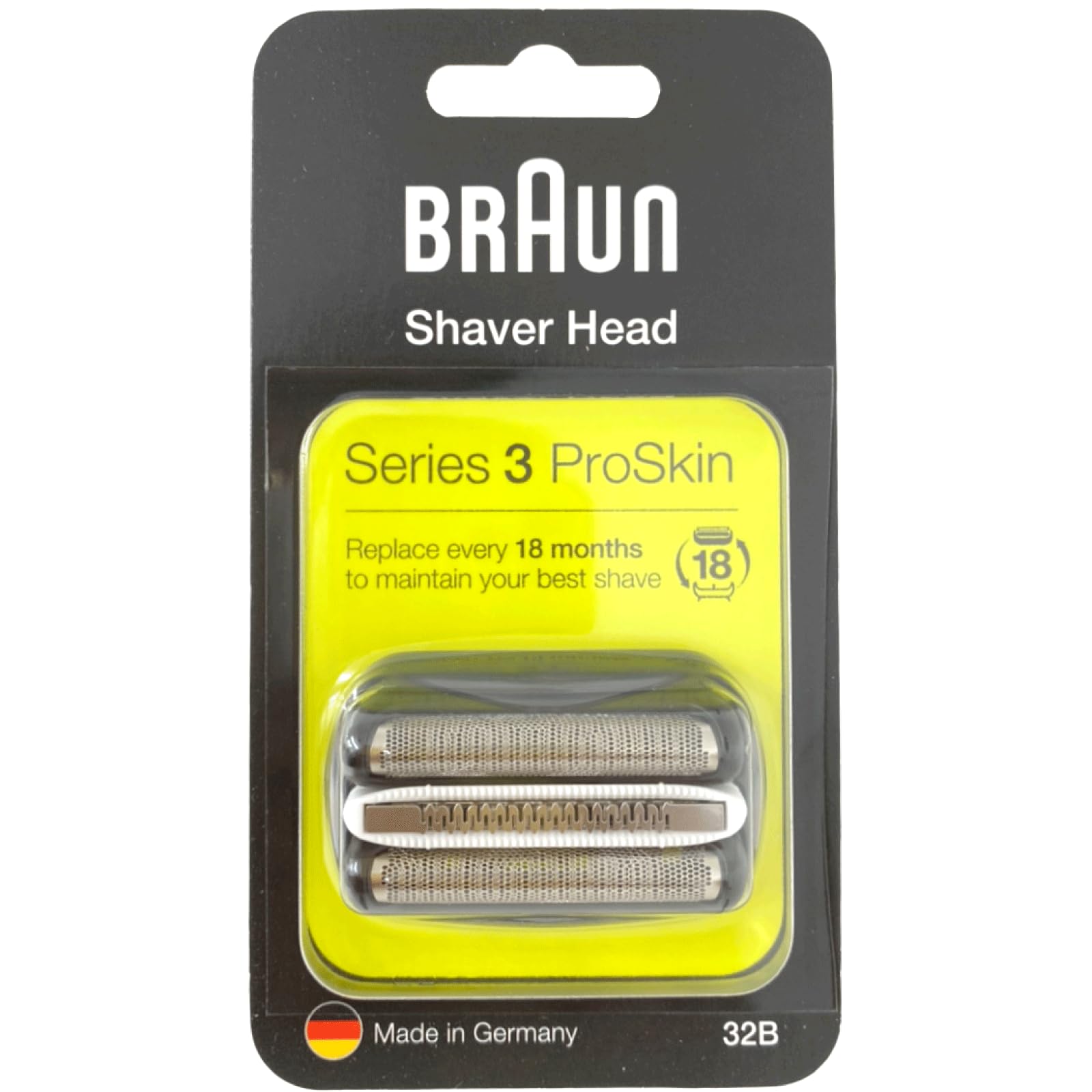 Braun Replacement Foil & Cutter Cassette - 32B, Series 3 - Black