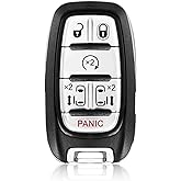 Keylessbest Replacement for 2017-2024 Chrysler Pacifica Voyager Key Fob Remote Control M3N-97395900 6 Buttons 434MHz